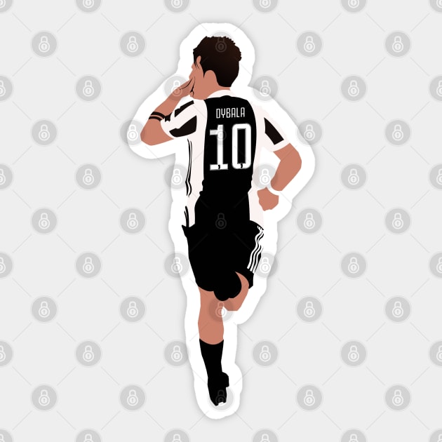 Paulo Dybala Sticker by CulturedVisuals